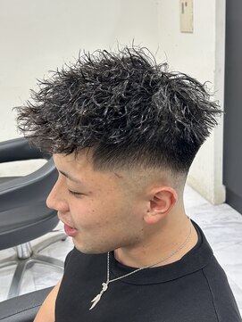 サニーサイドアップ 大宮(Sunny side up) ツイストパーマ メンズ