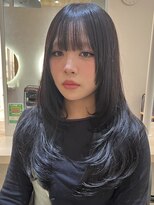 ジーナ 福岡天神(Zina)&nbsp;韓国風／レイヤーカット／ハッシュカット