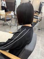 コク 千葉駅西口(COQU)&nbsp;タッセルボブ/顎下ボブ/千葉【積田佳奈】