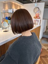 ラナ(LANA)&nbsp;ボブ/切りっぱなし/ピンク/ピンクベージュ