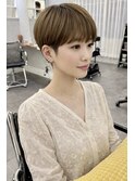 【Owll】石田学史大阪ピクシーカット20代30代40代オリーブカラー