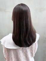アイティーバイアルバム 下北沢店(IT by ALBUM)&nbsp;オリーブベージュグレージュ韓国ヘア顔周りレイヤー_ba563052