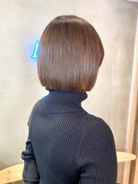 ロンドアジュール 横浜(Lond azur)&nbsp;丸みショートボブ/縮毛矯正/20代30代40代/顔周りカット