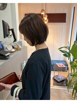 ホワイトストーン WHITE STONE 【40代50代人気】丸みショートボブ