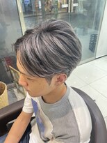 アッシュ 等々力店(Ash) メンズショートバレイヤージュ