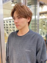 ザ クラン バイ ヘッドライト 仙台長町店(THE CLAN by HEADLIGHT) センターパート/ハイトーン/メンズブリーチ/仙台