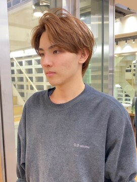 ザ クラン バイ ヘッドライト 仙台長町店(THE CLAN by HEADLIGHT) センターパート/ハイトーン/メンズブリーチ/仙台