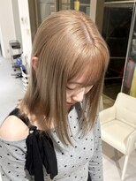 コト 福井大和田店(coto)&nbsp;福井/大和田/ミルクティーベージュ/ハイトーン/ブリーチカラー