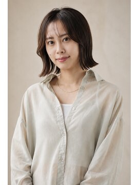 ヘアーループセラデザインワークス(Hair ruup Sela design works) 透け感シアーボブ