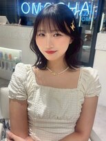 オモチャ 銀座(OMOCHA) 韓国くびれボブ/外ハネロブヘア