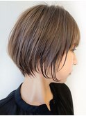 【姫路STEP】大人可愛い絶壁解消ショート＊オーガニックカラー