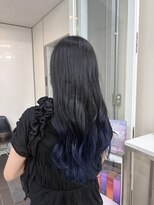 アライブ ハラジュク(ALIVE harajuku)&nbsp;ブリーチインナーバレイヤージュグラデーションカラー夕貴
