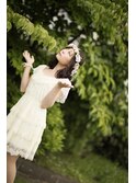 梅雨×花冠×ミディアムウェーブ