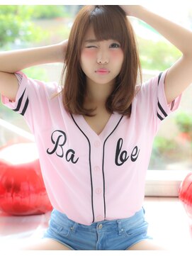 マーリャヘアー(mallia hair) 小顔色っぽふんわりミディｂｙ塚本あつし