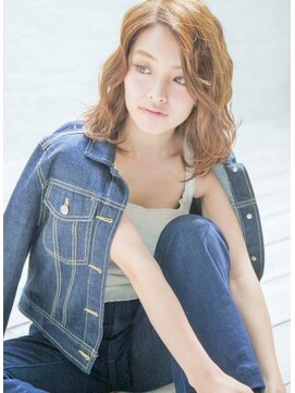 ティファ 自由が丘店(Tiffa) クールラフなウェーブボブ