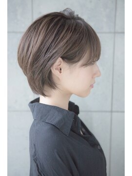 アンドリープ(&LEAP) ショートボブx透明感カラー