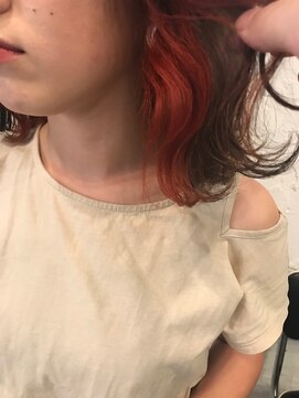 エム(EM) 【em 下北沢】インナーカラー【お客様スタイル】デザインカラー