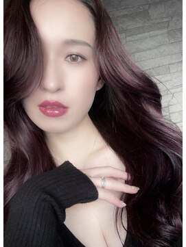 ヒスヘアー クリエイティブスペース(hys hair creative space by lauto) ディープパープル