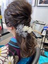 フレンズ 平岡店(friend's)&nbsp;【札幌平岡　ヘアセット(編み下ろし)】　奥崎裕也