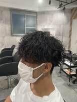ビカムメンズヘアー 栄店(become men's hair)&nbsp;[緩め波巻きパーマ]名古屋メンズカットツイストスパイラルパーマ