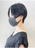 タイトハンサムショート_グレージュカラーボブウルフ_ba416444
