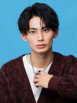 オーシャントーキョー(OCEAN TOKYO)&nbsp;"スーツ短髪ツーブロック束感モテる黒髪シークレットパーマ流行"