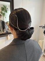 フェリーチェ(Felice)&nbsp;タイトアップ　ヘアセット　着物ヘア