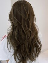 ヨロ 小岩(YOLO) ハイライトカラーミルクティーベージュケアブリーチダブルカラー