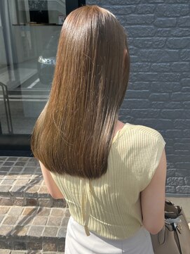 ロンドエニカ 大宮(Lond enika) ブリーチなしでできる！シルキーベージュ/オリーブベージュ