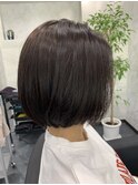 ♪ボブ×ダークベージュ♪