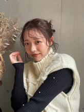 外国人風など"質感"が重視されるからこそトレンドに妥協のない仕上がりを、、、stylist　山本なみ