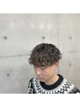 メルシー トータル ブランディング サロン(merci TOTAL BRANDING SALON) Vマッシュ×波打ちツイストスパイラル 横浜