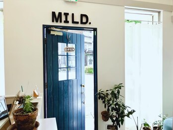 ミルト(MILD.)の写真/大型店が苦手な方にもオススメ◎アットホームな雰囲気で、一人のスタイリストが最後まで担当してくれる♪