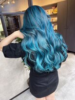 サニー 渋谷(SUNNY)&nbsp;バレイヤージュ、ハイライト、グレージュ、レイヤーカット