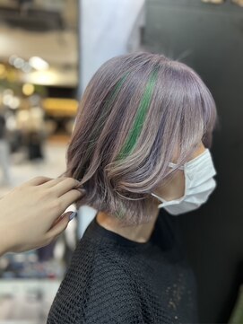 ヴァイス 渋谷店(VAICE) エクステで推しカラー