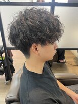 クロムトウキョウ ザ バーバー 新宿本店(CHROM TOKYO the Barber)&nbsp;ツイストスパイラルマッシュ