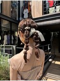 ふわもこ結婚式お呼ばれヘアアレンジ♪