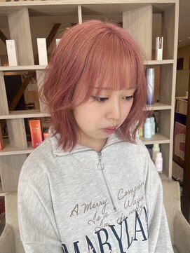 アヴァンス ジェイアール和歌山店(AVANCE.) ハイトーン×ピンクカラー