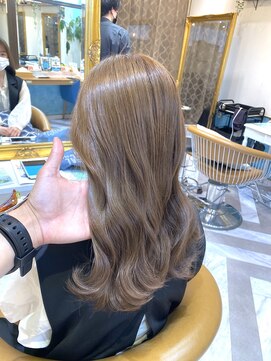 ロンドアベニール 北千住(Lond avenir) 小顔レイヤーカット　髪質改善　ブリーチなし　韓国ヘア顔周り