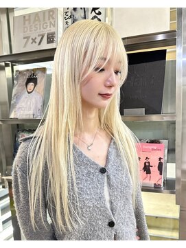 ダブ ギンザ(DaB ginza) 抜きっぱなしブロンド/ホワイトブロンド/金髪ロング/銀座