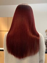 ビームズ トータルビューティー 西中島店(Bee ms Total Beauty)&nbsp;サラツヤロングベージュカラーブリーチしない透明感カラー