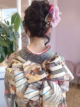 ドゥフェース(Do FAiTH)の写真/【ご新規様限定★アップ・ヘアアレンジ　￥4410～】成人式・卒業式・七五三　全てお任せください