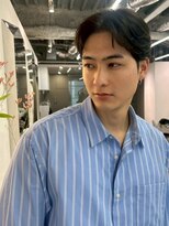 ポーチバイハニー オモテサンドウ(PORCH by HONEY omotesando)&nbsp;マッシュセンターパート　フェザーパーマ　曲がる縮毛矯正　1