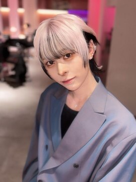 ダズリングディア(Dazzling Deer) men"shair/ホワイト/ホワイトシルバー