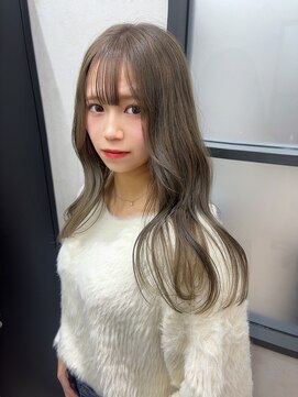 グラス 春吉1号店(glass) 羽エクステ/韓国エクステ/Olive gray/透明感/オリーブ/グレイ