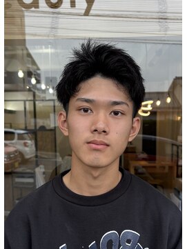 メンズギフト(men's GIFT) スパイキーショートメンズショートマッシュツーブロック刈り上げ