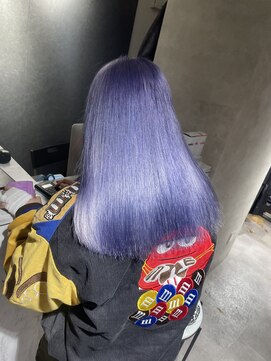 セレーネヘアー オオサカ 心斎橋店(Selene hair OSAKA) ブルーラベンダー