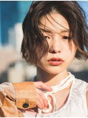 【emu井上信洋】おしゃれなルーズパーマのマッシュボブ