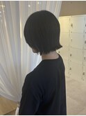 #首元すっきり大人可愛い外ハネボブ