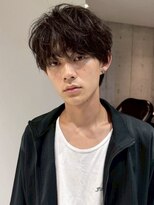 ファルベ(Farbe)&nbsp;フェザーパーマ/サーフカール/刈り上げセンターパート/波巻き